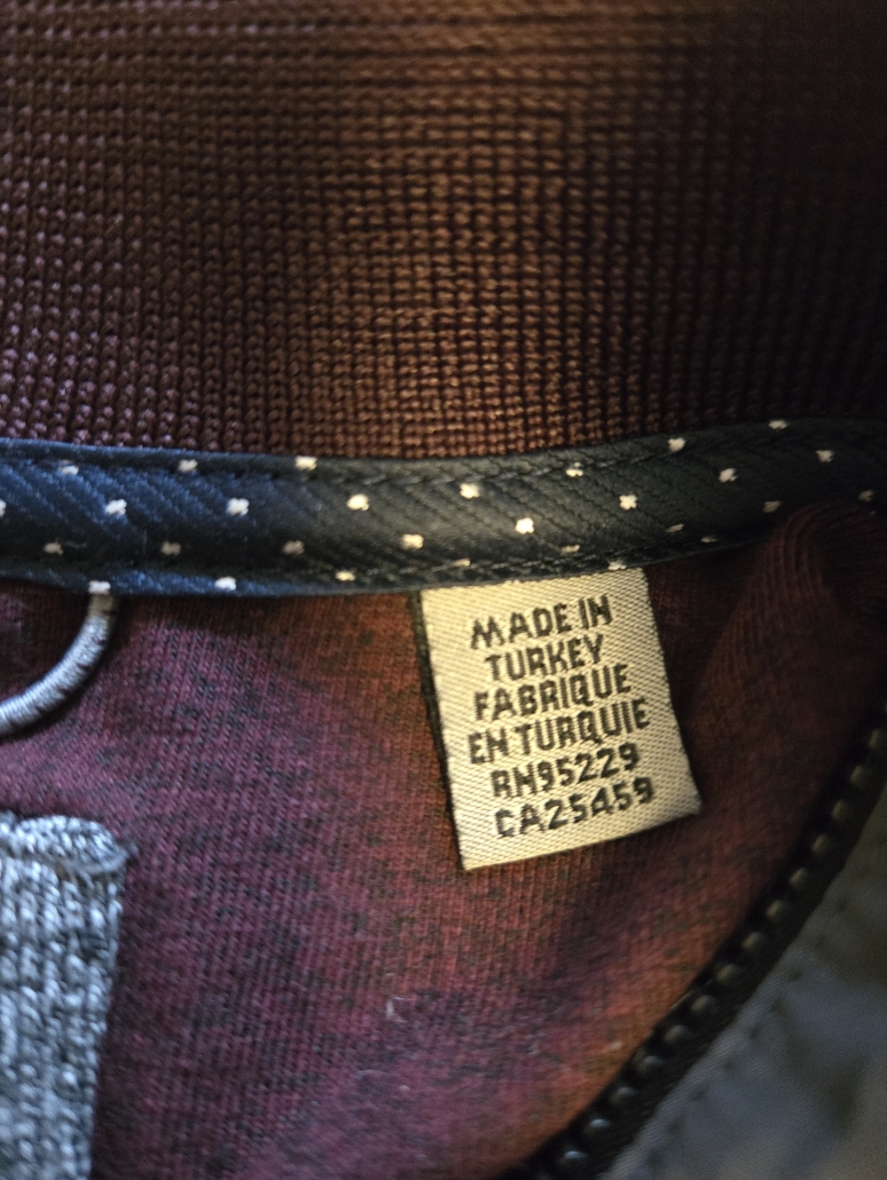 TED BAKER Men's Heather Gray Quilted Knit Whooty Jacket. Size 4. - Picture 13 of 14